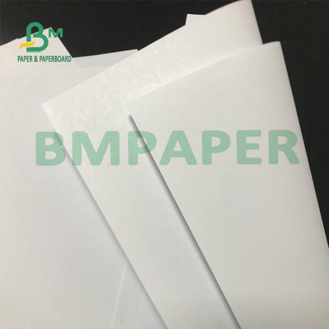 50gsm - 매끄러운 80gsm 두께 하얀 본드지와 편평한 표면