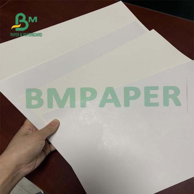 190gsm - 400gsm 일 측은 화이트 보드  내꺽임성을 코팅했습니다