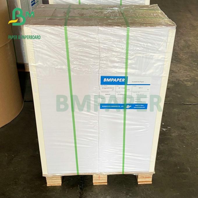 팜플렛 프린팅을 위한 25 Ｘ 38 인치 128g 150g 170g 하얀 해설 C2S 백서
