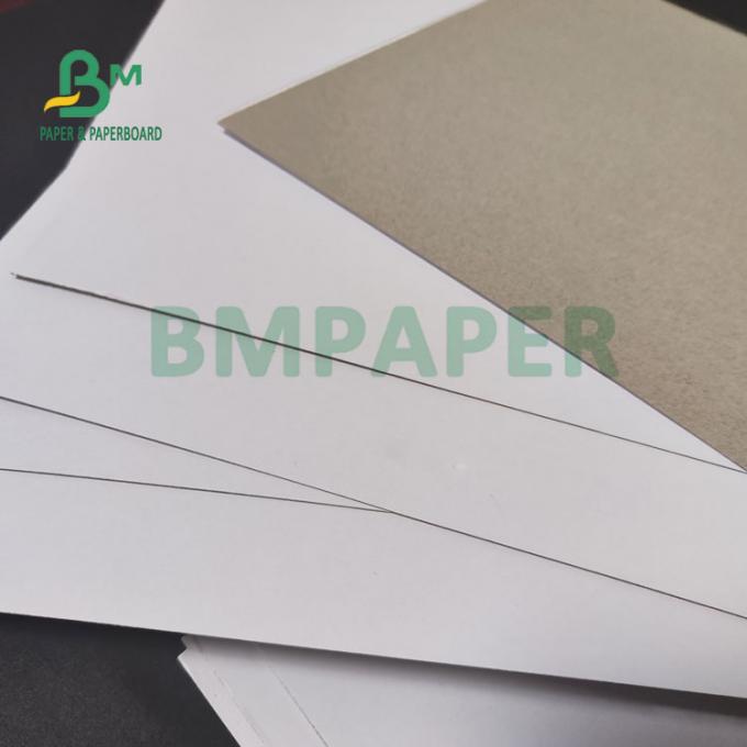 신발을 위한 230gsm 250gsm 코팅된 이중화 보드 회색 뒤쪽은 79 Ｘ 109 센티미터를 권투합니다