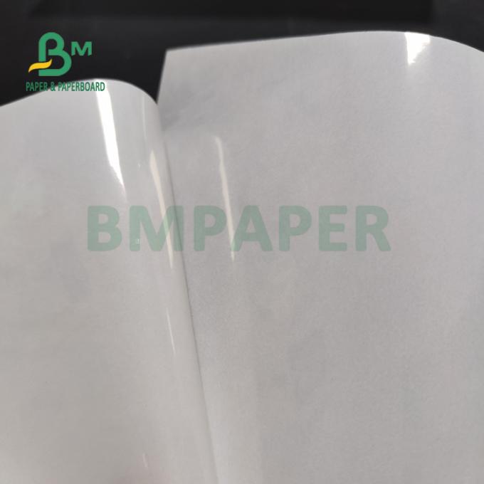 슈퍼마켓 일 측 주조 코팅을 위한 75gsm 80gsm 점착성 스티커지
