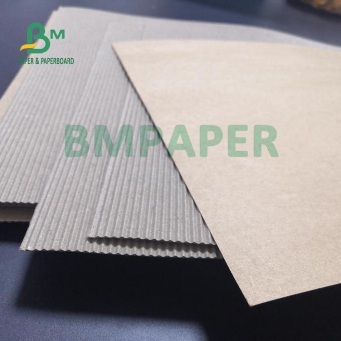 커피 소매 Ｅ 플루트를 위한 140gsm + 170gsm 단일 벽 인쇄된 파상지