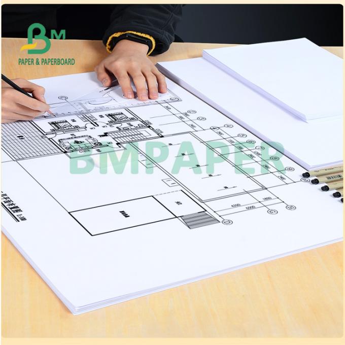 컴퓨터 이용 설계 CAD 880 밀리미터 1070 밀리미터 동안 방수 CAD 회사채 페이퍼 롤