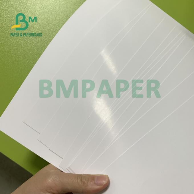 양측 사이드는 250gsm 300gsm 광택이 나는 텍스트 덮개 보드 70 센티미터 Ｘ 100 센티미터를 코팅했습니다