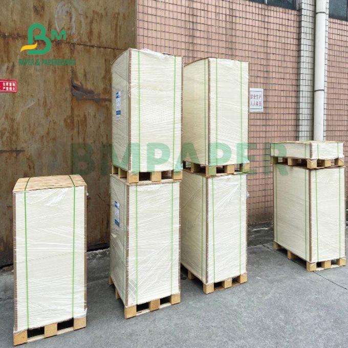 양측 사이드는 250gsm 300gsm 광택이 나는 텍스트 덮개 보드 70 센티미터 Ｘ 100 센티미터를 코팅했습니다