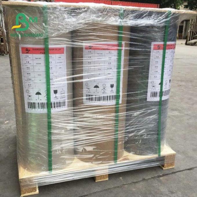 눈물 저항 하수용 0.55mm 0.35mm 세척 가능한 Kraft 종이 롤 1