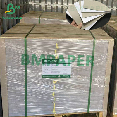 두 부분으로 된 회색 후방 용지 회색 쪽 / 하얀 측면 통 블랑크 이사회 350gsm 400gsm 450gsm