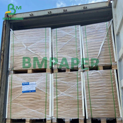 200g - 400g 식품 등급 FBB 판 식품 용기용 백색 셀룰로오스 종이 C1S 종이 25&quot; x 37&quot; 30&quot; x 22.5&quot;