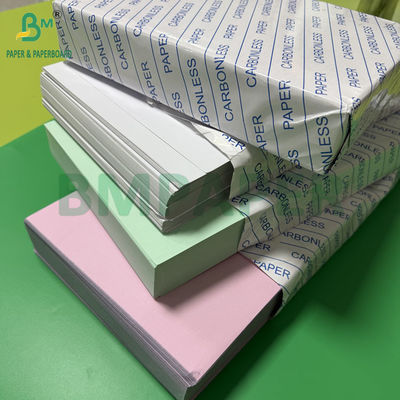 NCR 디지털 탄소 없는 복사 종이 CB 흰색 CFB 분홍색 CF 녹색 검은색 이미지 A4 210x297mm