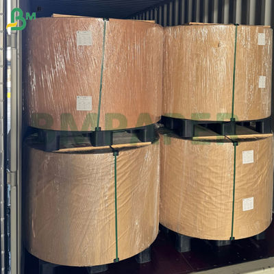 75gsm 80gsm 갈색 내구성이 강한 시멘트 크라프트지 포장 백용 70cm 80cm