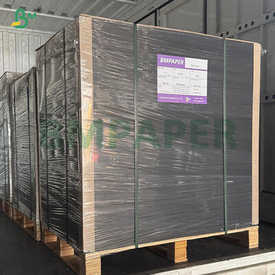 280g 300g 처녀 목재 화려한 검은 카드보드