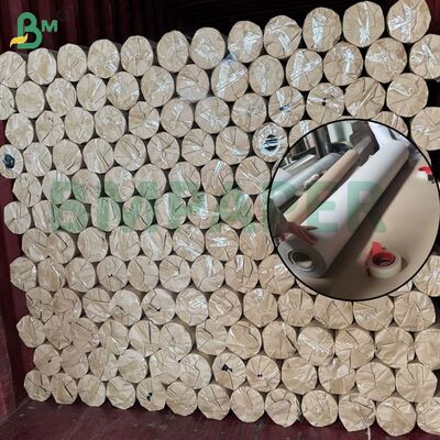 72인치 넓은 옷 흰색 플롯터 종이 롤 55gm 200야드 롤