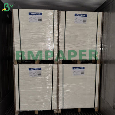 패스트 푸드 400 x 500mm 포장을 위한 300gsm +15g PE 코팅 흰색 도시락 종이