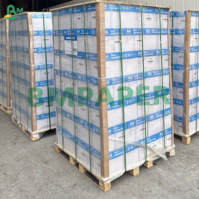 80gm NCR CFB 노란색 분홍색 탄소 없는 종이 디지털 인쇄 216 x 279mm