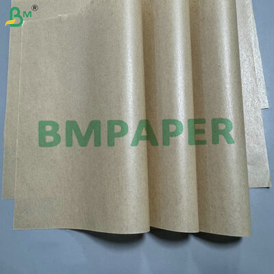 방수 및 방유 맞춤 인쇄 35-50gsm Kraft + 6-15gsm PE 코팅 Kraft 종이 브랜드 일회용 식기 포장용