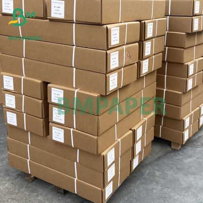 24 " Ｘ 50 야드 20LB 도금되지 않은 잉크젯 본드지 CAD 플로터 페이퍼 롤
