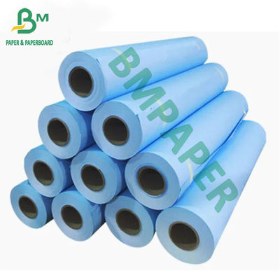80gsm Cad 플로터 용지 잉크젯 프린트 푸른 묶음 310 밀리미터 620 밀리미터 Ｘ 150m 길이