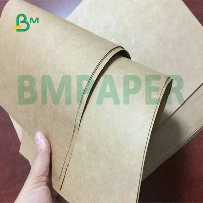 클 수 있는 누는 시멘트 자루를 만들기 위한 크라프트지 시트 80gsm 90gsm을 갈변시킵니다