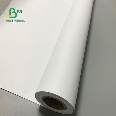 36 Ｘ 500ft 92 밝기 20lb CAD 플로터 용지 도금되지 않은 결합 롤 3 핵심