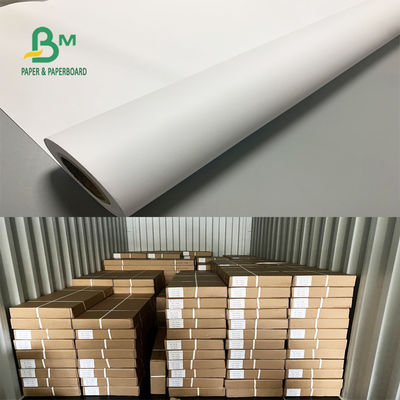 36 Ｘ 500ft 92 밝기 20lb CAD 플로터 용지 도금되지 않은 결합 롤 3 핵심