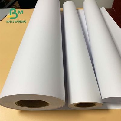 36 &quot; Ｘ 300ft 20lb 우드프리 잉크젯 본드지 도금되지 않은 CAD 묶음 2 &quot; 핵심