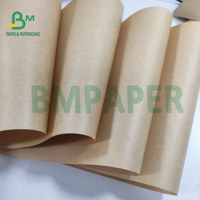 버진 펄프 브라운 크라프트지 포장지는 1250 밀리미터에게 50gsm 70gsm을 말아줍니다
