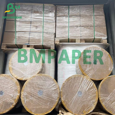 밀짚 용지 줄무늬가 있는 빨간색을 위한 60gsm 크라프트지 포장지 묶음 15 밀리미터 19 밀리미터 폭