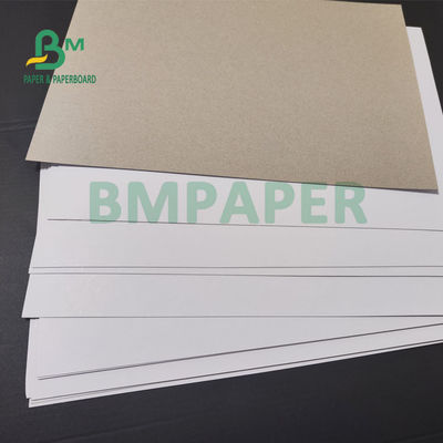 신발을 위한 230gsm 250gsm 코팅된 이중화 보드 회색 뒤쪽은 79 Ｘ 109 센티미터를 권투합니다