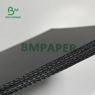 Ｅ Ｆ 플루트 검은 파상지 판지로 만드는 110gsm 120gsm 150gsm 두께