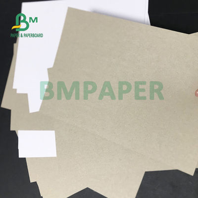 재생 펄프 C1S 상자용 판종이는 의약품 포장을 위한 후방 용지 230gsm 250gsm을 회색으로 합니다