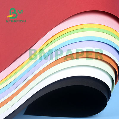 DIY를 위한 220gsm 도금되지 않은 착색된 광택 판지는 평활 표면을 정교하게 만듭니다