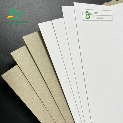 42 인치 코팅된 이중화 보드는 블랙박스를 패키징해서 350GSM 400GSM 450GSM을 뒤로 회색으로 합니다