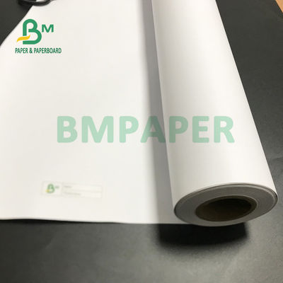 디자인 역을 위한 914 밀리미터 Ｘ 100m 20lb 잉크젯 본드지 양측 백색