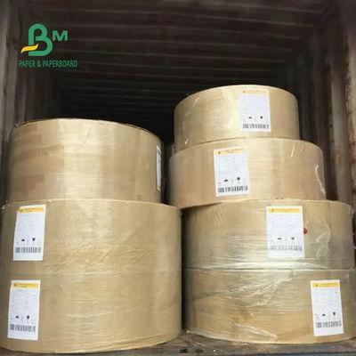 70gsm 80gsm 90gsm을 감싸는 식품을 위한 내유성 갈색인 크래프트 라이너 원지, PE 코트지 묶음