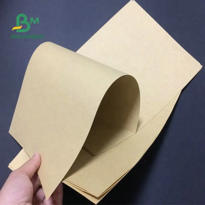 70gsm 80gsm 90gsm을 감싸는 식품을 위한 내유성 갈색인 크래프트 라이너 원지, PE 코트지 묶음