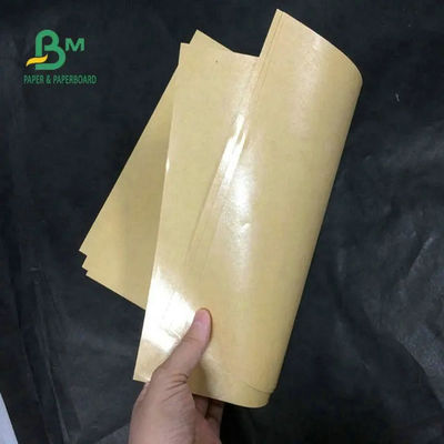 70gsm 80gsm 90gsm을 감싸는 식품을 위한 내유성 갈색인 크래프트 라이너 원지, PE 코트지 묶음