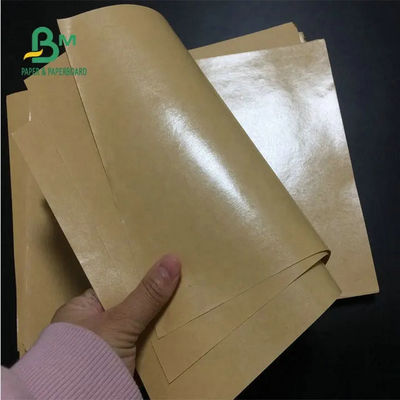 70gsm 80gsm 90gsm을 감싸는 식품을 위한 내유성 갈색인 크래프트 라이너 원지, PE 코트지 묶음