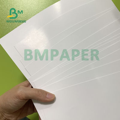 양측 사이드는 광택이 나는 커버지 250gsm 300gsm 70 센티미터 Ｘ 100 센티미터를 코팅했습니다