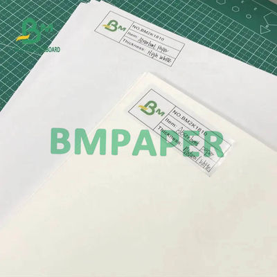 종이 445MM 610MM 889MM에서 0.4MM 340G 하이벌크 하얀 흡수 블로터 백서