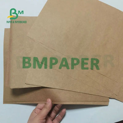 전달 테플론제 백을 위한 고강도 암갈색 크라프트지 시트 80gsm 90gsm