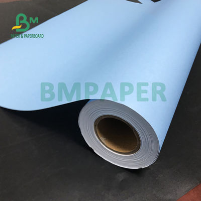 디자인 도면을 위한 80gsm 440 밀리미터 Ｘ 100m 일 측면 청사진 감광지