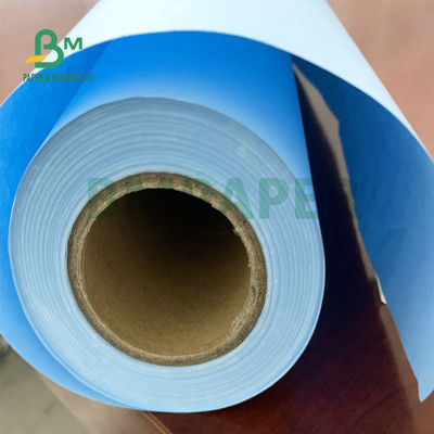 디자인 20lb를 위한 24 Ｘ 150ft 2 핵심 푸른 공학 플로터 종이