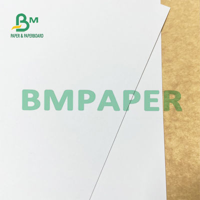 뒤로 과자 상자를 위해 갈색인 것을 가진 325GSM 코팅된 하얀 크라프트 판지