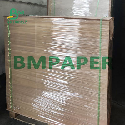 뒤로 과자 상자를 위해 갈색인 것을 가진 325GSM 코팅된 하얀 크라프트 판지