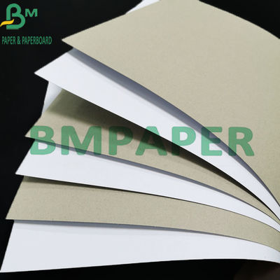 회색 뒤쪽 C1S 반대 컬로 300gsm 두 부분으로 된 코팅된 판을 패키징하기