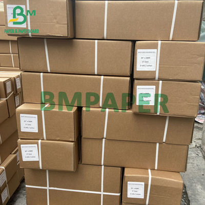 80gsm 20lb 일 측면 / 양측 사이드는 플로터 페이퍼 롤 디지털 프린팅을 청색화합니다