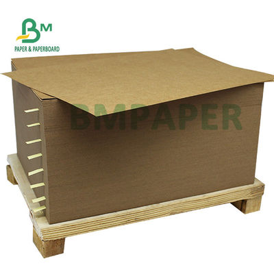 250gsm 식품 포장지,  저항하는 79 Ｘ 109 센티미터를 폴딩시키는 식판을 위한 브라운 크라프트 지