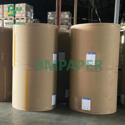 BM은 시멘트를 싸기 위한 70gsm 75gsm 세미 크라프트 신장지 브라운을 공급합니다