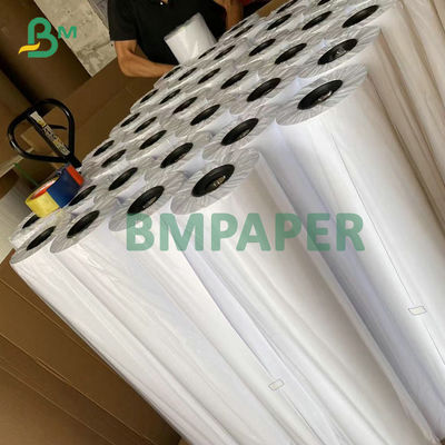 2 핵심 흰색 잉크 분사 공학 종이 20# CAD 결합 롤  24 Ｘ 300ft