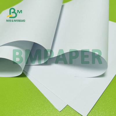 70g 80g Uncoated Woodfree 종이 편평한 끝 백색 표백된 Woodfree 오프셋 인쇄 종이